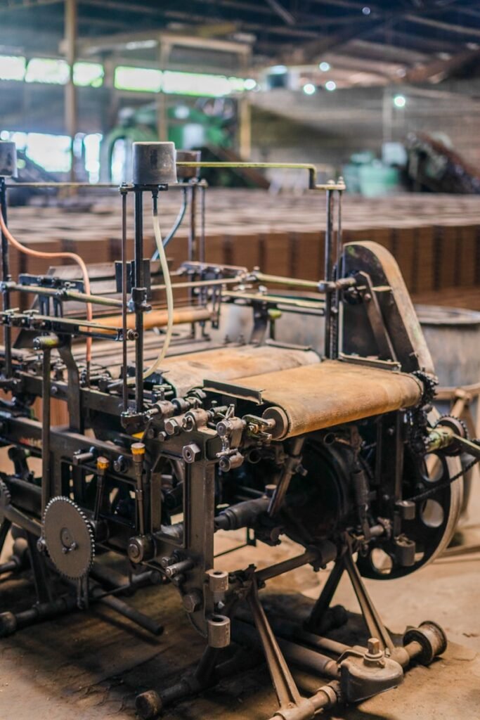 a machine on the table