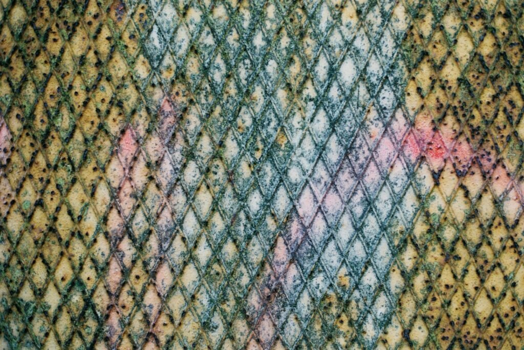 blue white and red textile